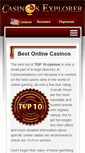 Mobile Screenshot of casinosexplorer.com